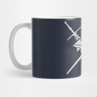 Killing monsters... cat school version Mug